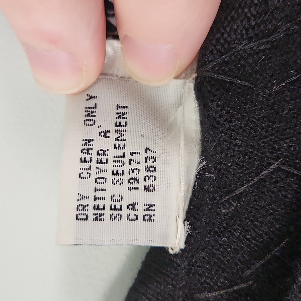 Anne Klein II Petite Black Sequin Wool Tank Top - Picture 6 of 11